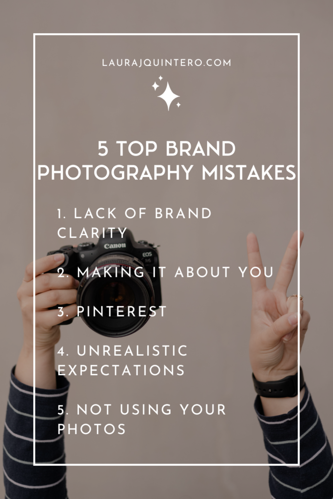 5 top brand photography mistakes to avoid